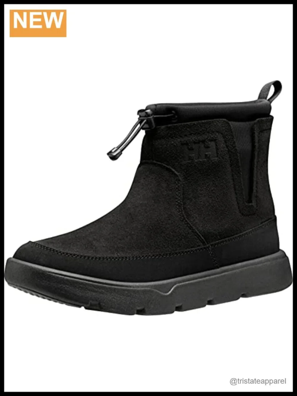 Waterproof Suede Insulated Chelsea Ankle Winter Boots Slip-On Lightweight